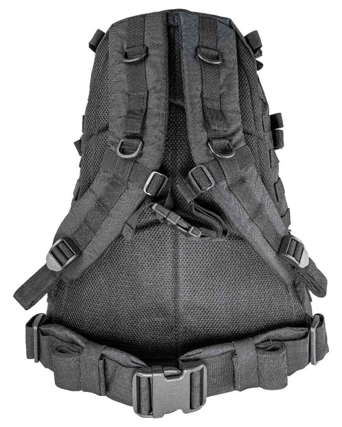 Black Coloured Viper Special Ops Pack on white background #colour_black