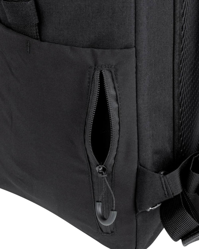 Black coloured Viper Tactical Fold Top Pack on white background #colour_black