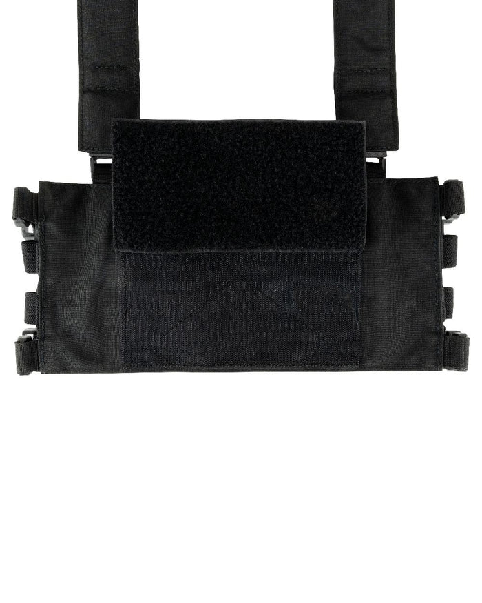 Black Coloured Viper VX Buckle Up Ready Rig on white background #colour_black