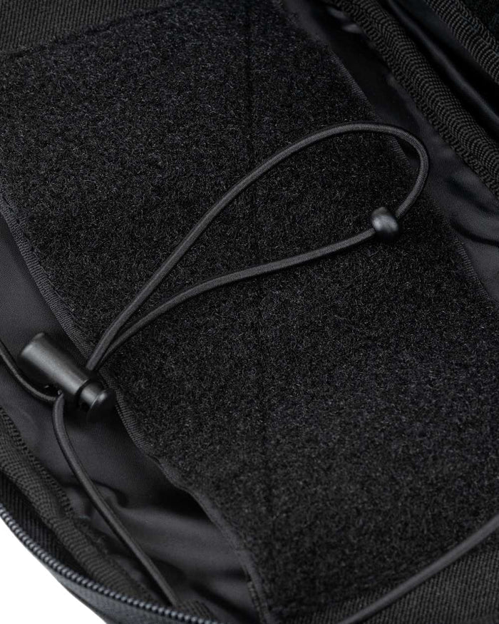 Black Coloured Viper VX Lazer Mag/Admin Panel on white background #colour_black