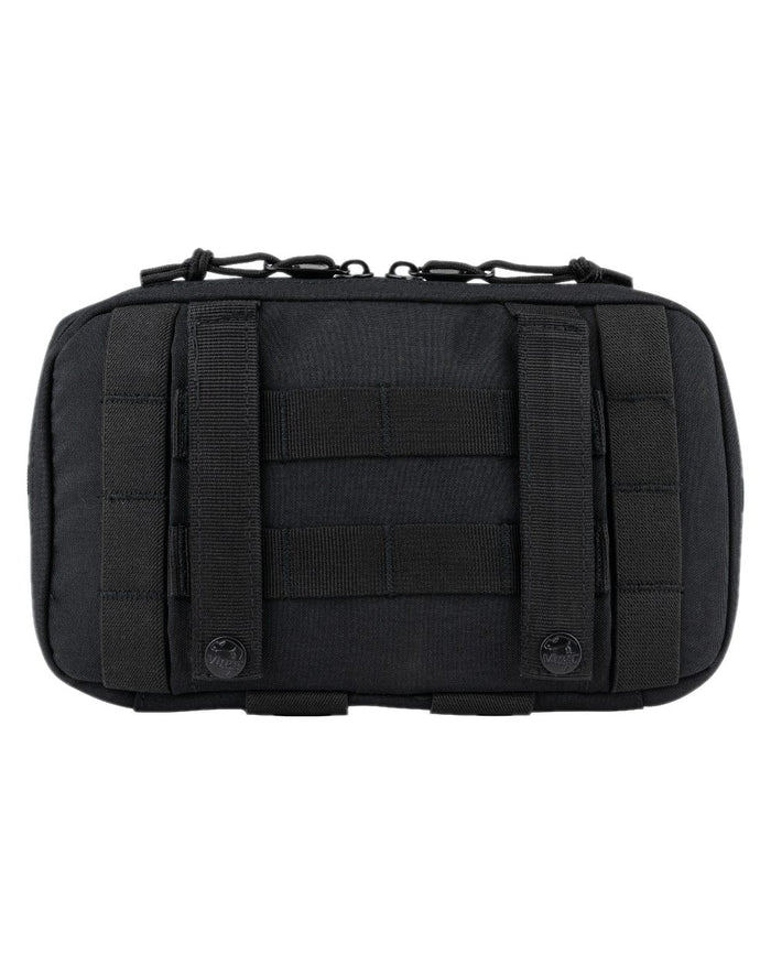Black Coloured Viper VX Lazer Mag/Admin Panel on white background #colour_black