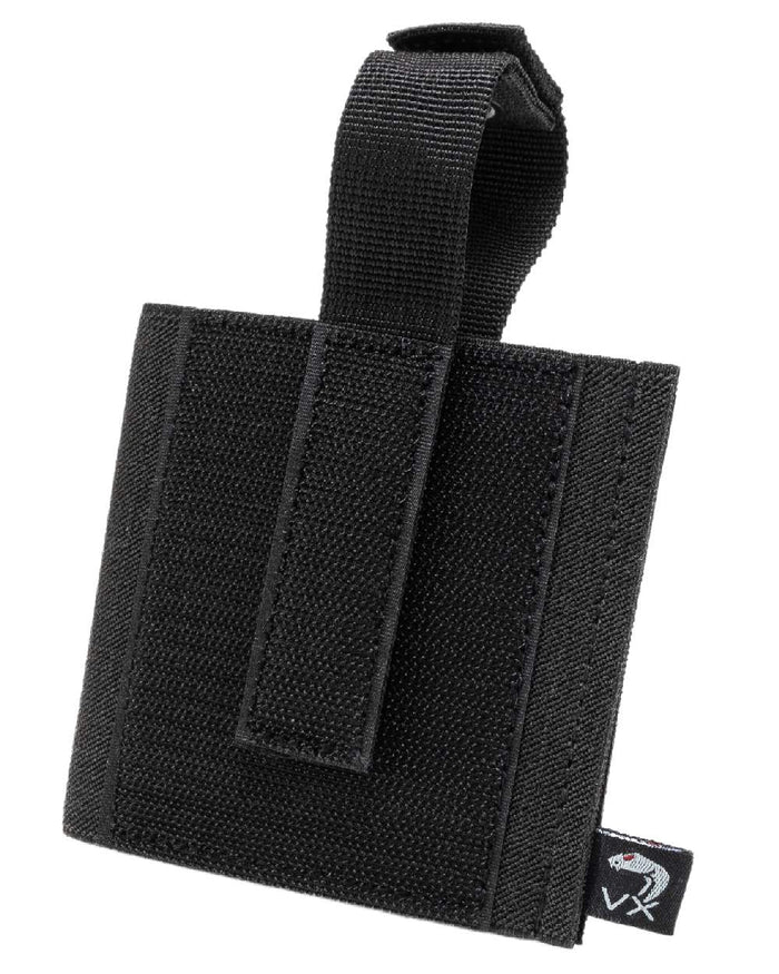 Black Coloured Viper VX Pistol Sleeve on white background #colour_black