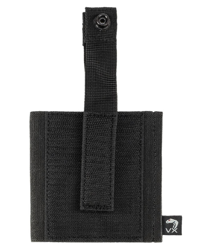Black Coloured Viper VX Pistol Sleeve on white background #colour_black