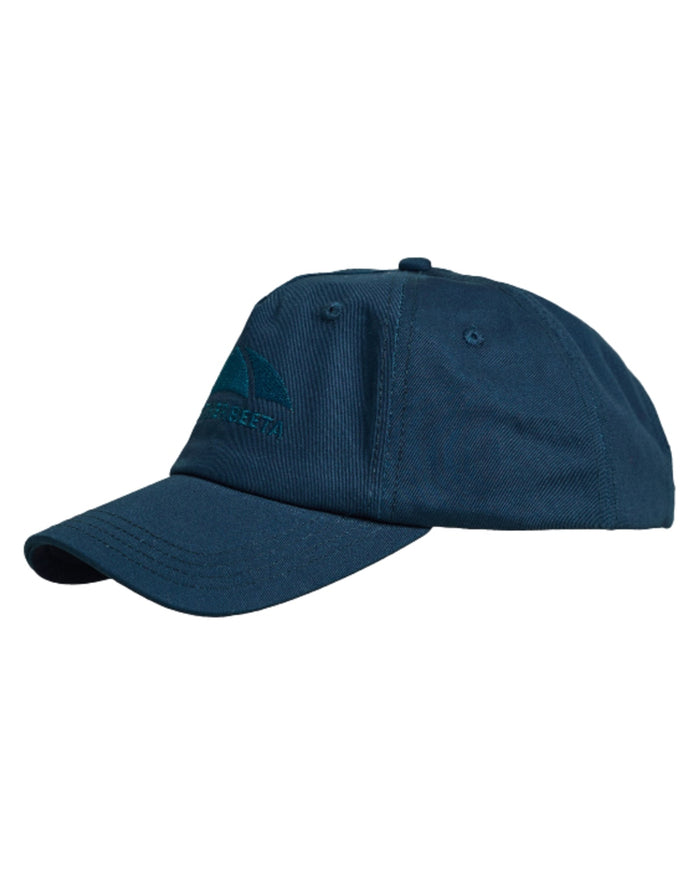 Navy coloured WeatherBeeta Performance Cotton Cap on white background #colour_navy