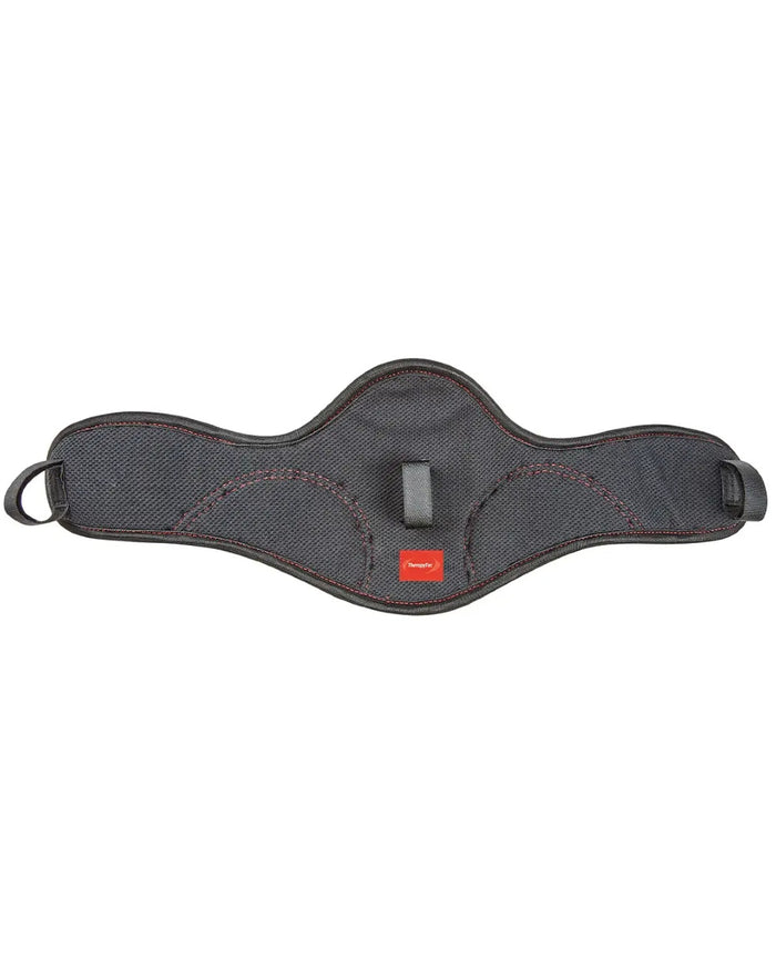 Black Red coloured Weatherbeeta Therapy-Tec Anatomical Poll Pad on white background #colour_black-red