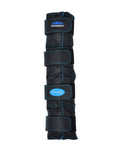 Black Coloured WeatherBeeta Therapy-Tec II Gel Ice Boots on white background #colour_black