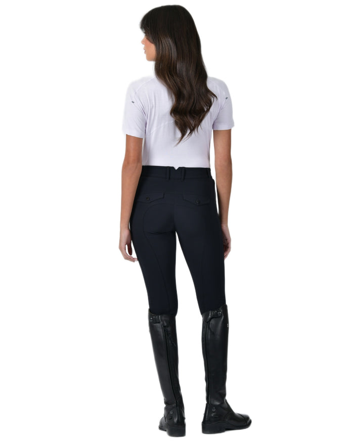 Lavender Mist coloured WeatherBeeta Womens 37.5 Lightweight Performance Short Sleeve Top on white background #colour_lavender-mist