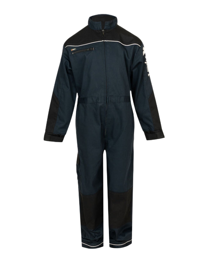 Navy Coloured Xpert Children Pro Coverall on White Background
#colour_navy
