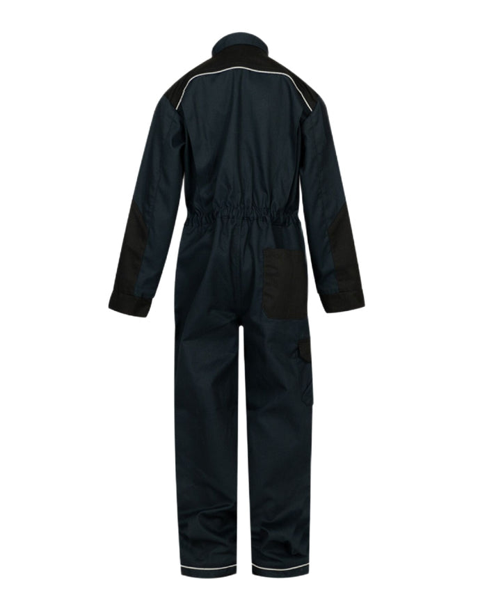 Navy Coloured Xpert Children Pro Coverall on White Background
#colour_navy