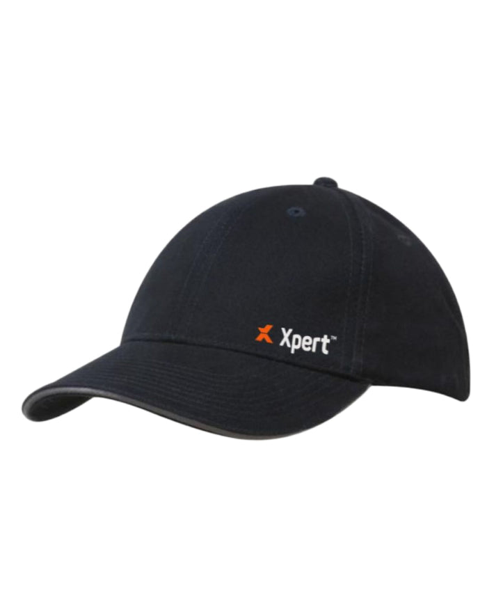 Navy Coloured Xpert Core Baseball Cap on White Background
#colour_navy