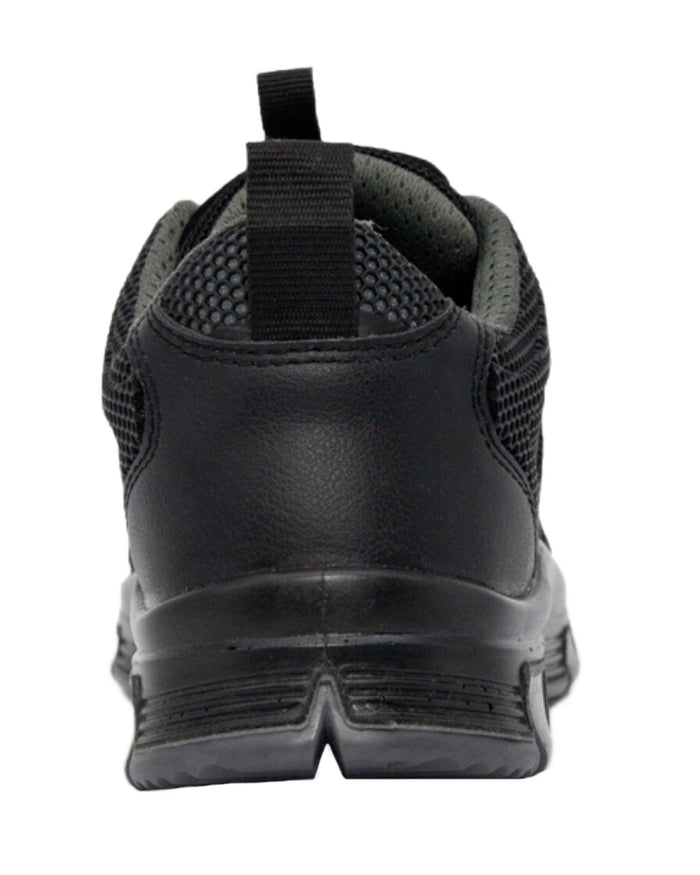 Black Grey Coloured Xpert Mens Charge S3L Safety Trainers on White 
Background
#colour_black-grey