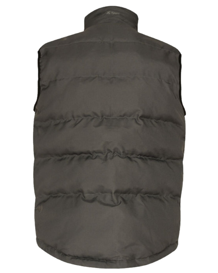 Grey Coloured Xpert Mens Core Padded Work Bodywarmer on White Background
#colour_grey