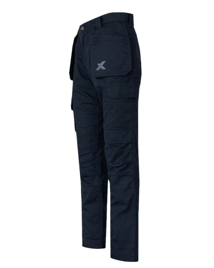 Navy Coloured Xpert Mens Core Work Trousers on White Background
#colour_navy