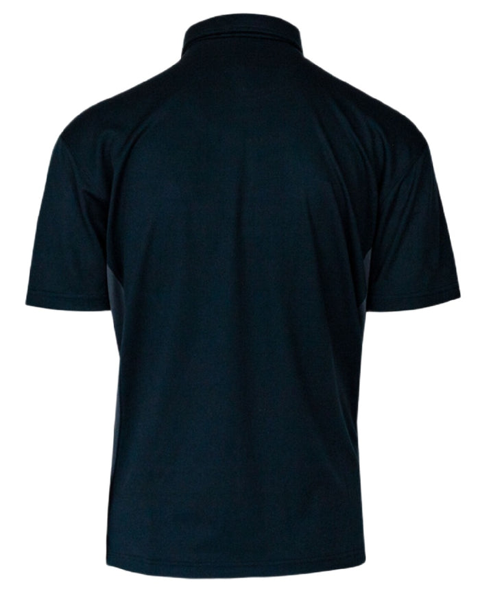 Navy Grey Coloured Xpert Mens Pro Stretch Polo Shirt on White Background
#colour_navy-grey