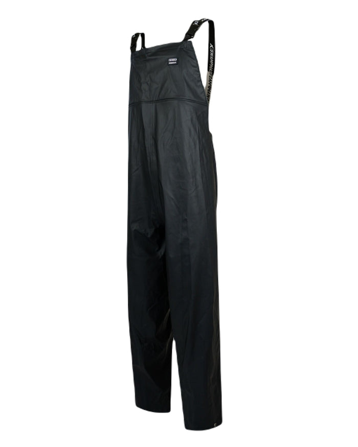 Navy Coloured Xpert Mens Swampmaster No-Sweat Stormgear Waterproof Bib & Brace on White Background
#colour_navy