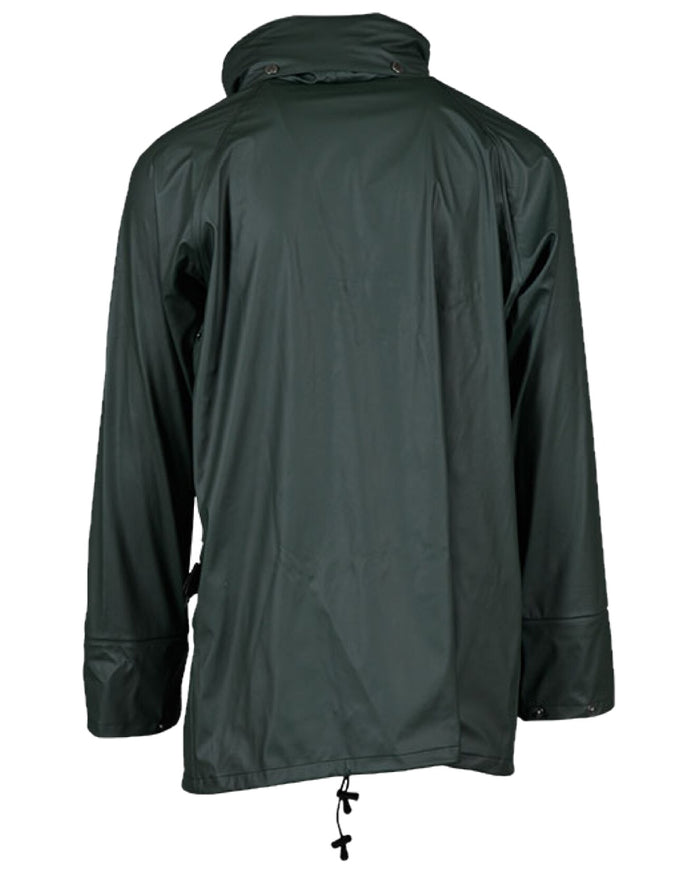 Green Coloured Xpert Mens Swampmaster No-Sweat Stormgear Waterproof Jacket on White Background
#colour_green