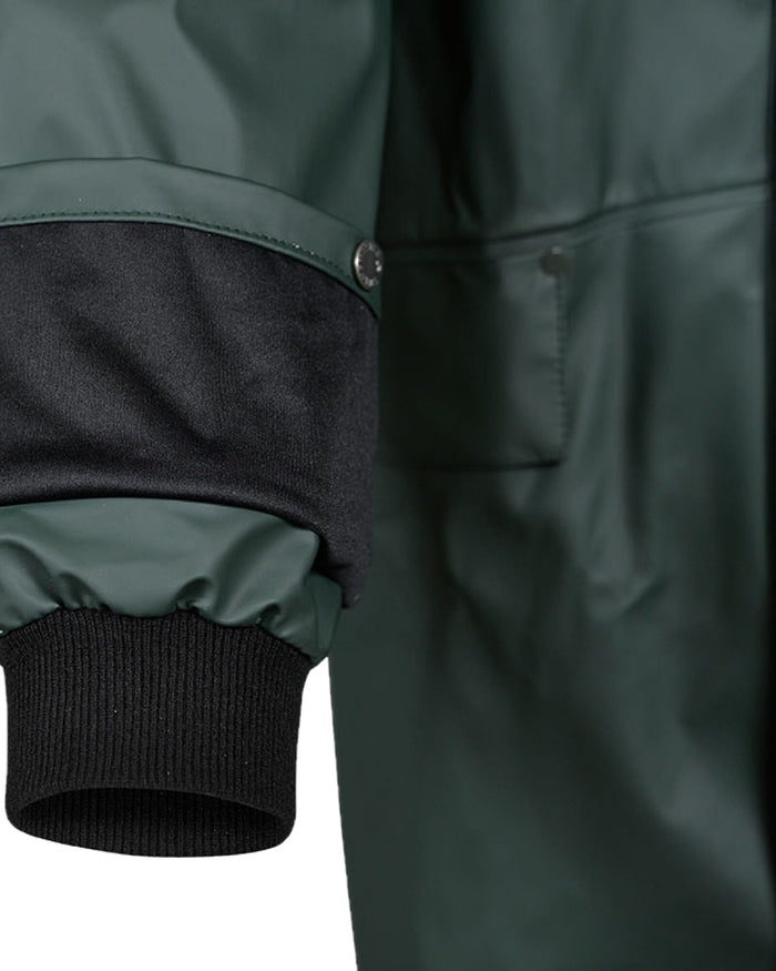 Green Coloured Xpert Mens Swampmaster No-Sweat Stormgear Waterproof Jacket on White Background
#colour_green
