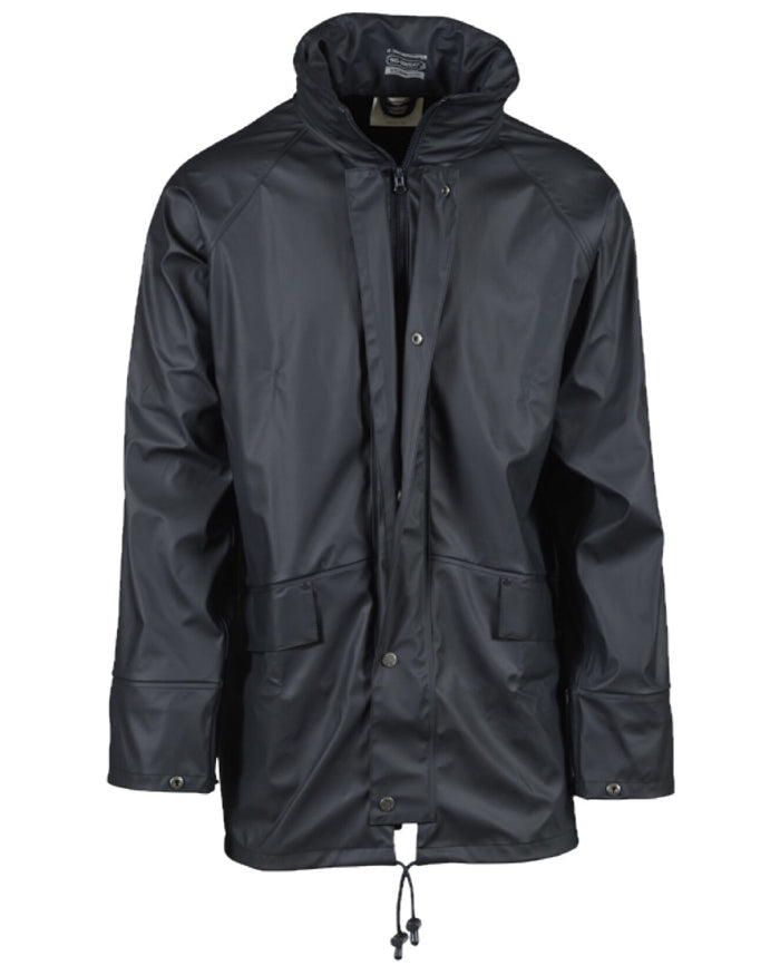 Navy Coloured Xpert Mens Swampmaster No-Sweat Stormgear Waterproof Jacket on White Background
#colour_navy