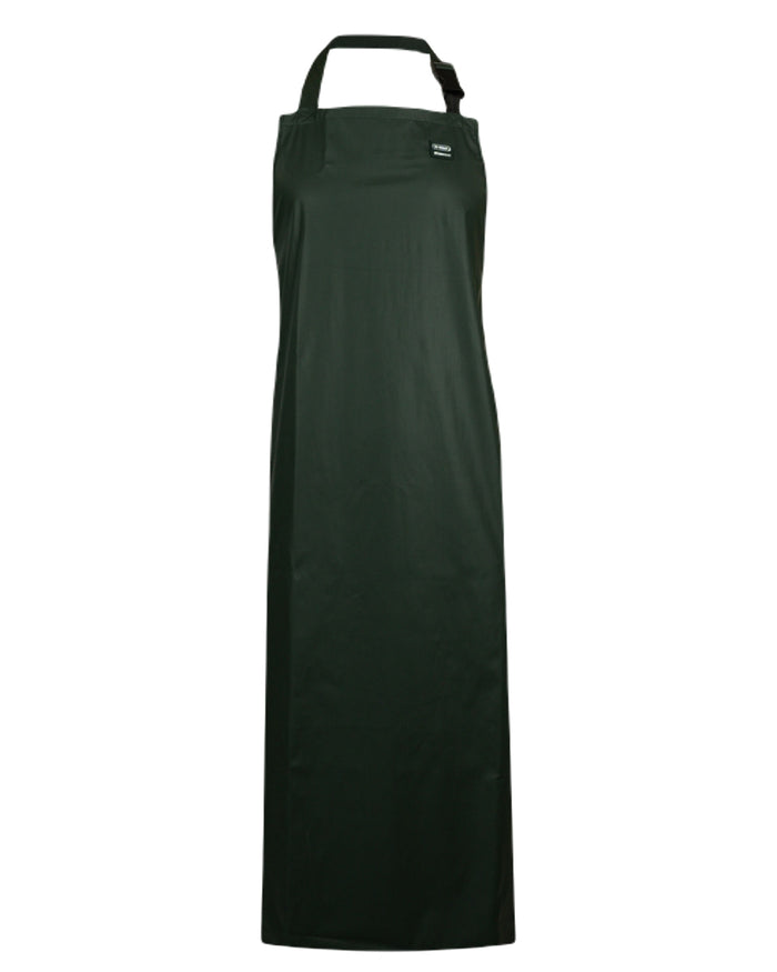 Green Coloured Xpert Swampmaster No-Sweat Stormgear Waterproof Dairy Apron on White Background
#colour_green