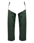 Green Coloured Xpert Swampmaster No-Sweat Stormgear Waterproof Split Leggings on White Background
#colour_green