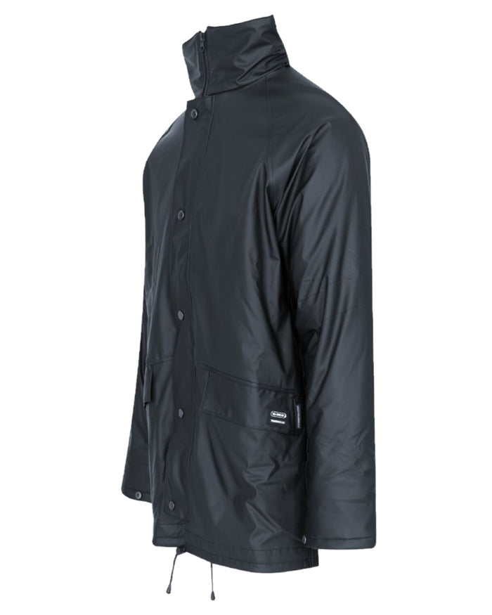 Navy Coloured Xpert Womens Swampmaster No-Sweat Thermgear Waterproof Lined Jacket on White Background
#colour_navy