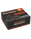 Brown Coloured Xpert Typhoon Safety Boots Bundle GGX 2024 on White Background
#colour_brown