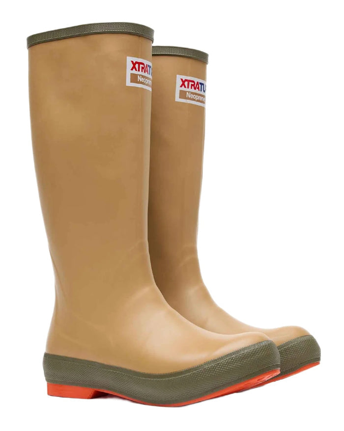 Sahara Coloured Xtratuf Womens 15" Legacy Fishing Boots on white background #colour_sahara