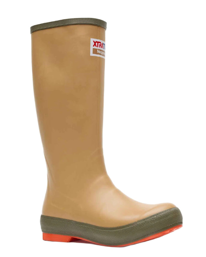 Sahara Coloured Xtratuf Womens 15" Legacy Fishing Boots on white background #colour_sahara